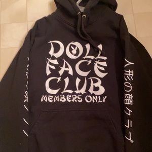 Dollface club hoodie NEW